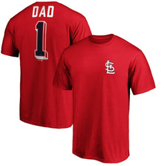 St. Louis Cardinals Number One Dad T-Shirt Online