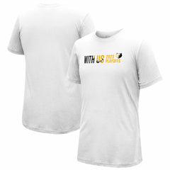 NBA - Memphis Grizzlies Stadium Essentials Unisex 2023 NBA Playoffs Slogan T-Shirt - White