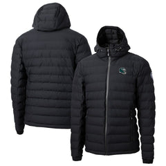 Philadelphia Eagles Cutter & Buck Helmet Mission Ridge Repreve Eco Insulated Puffer Full-Zip Jacket Black - NFL