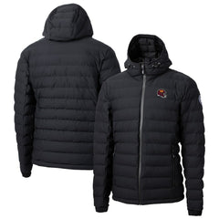 Washington Commanders Cutter & Buck Helmet Mission Ridge Repreve Eco Insulated Puffer Full-Zip Jacket Black - NFL