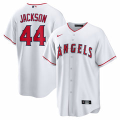 Reggie Jackson Los Angeles Angels Nike Home Retired Player Replica Jersey Lifestyle