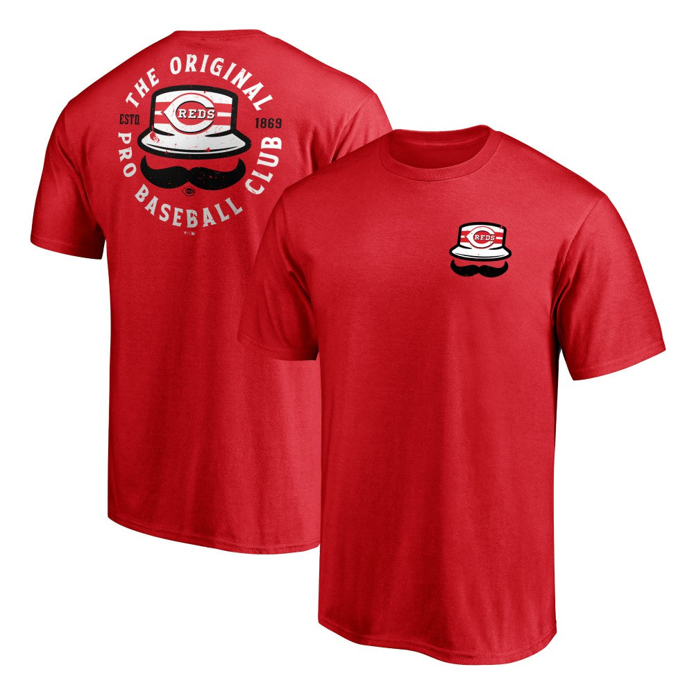 Cincinnati Reds Hometown Collection Stache T-Shirt Lifestyle