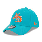 Miami Dolphins New Era City Originals 39THIRTY Flex Hat Aqua - NFL