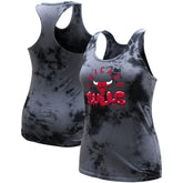 NBA - Chicago Bulls Stadium Essentials Women's Street Art Dark Crystal Washed Tank Top - Charcoal