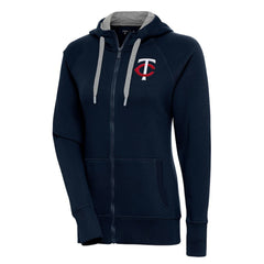 Minnesota Twins Antigua Women's Victory Full-Zip Hoodie Lifestyle