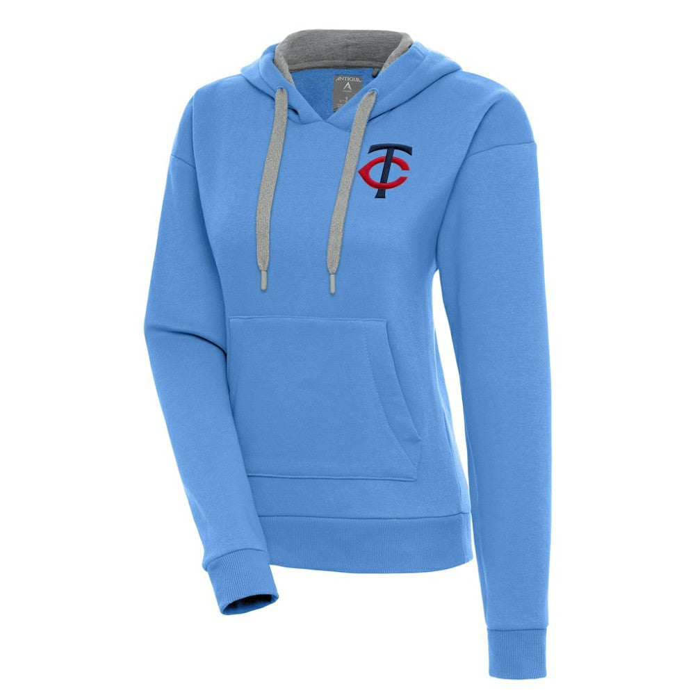 Minnesota Twins Antigua Women's Victory Pullover Hoodie On Sale