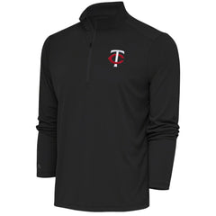Minnesota Twins Antigua Tribute Quarter-Zip Pullover Top Clearance