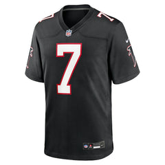 Bijan Robinson Atlanta Falcons Throwback Game Jersey Black - Nike