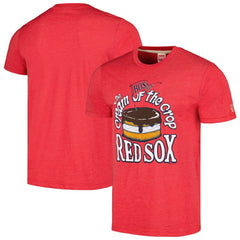 Boston Red Sox Homage Cream of the Crop Hyper Local Tri-Blend T-Shirt Near Me