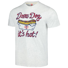 Minnesota Twins Homage Doodle Collection Dome Dog Tri-Blend T-Shirt for sale