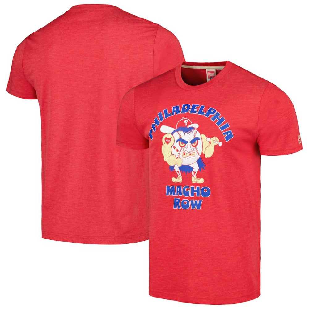 Philadelphia Phillies Homage Doodle Collection Macho Row Tri-Blend T-Shirt Sale