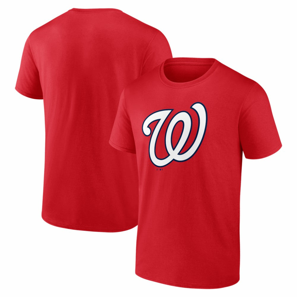 Washington Nationals Logo Athletic Official Logo T-Shirt Lifestyle