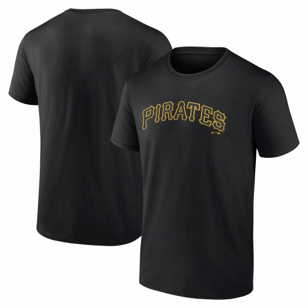 Pittsburgh Pirates Logo Athletic Wordmark T-Shirt for sale
