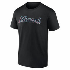 Miami Marlins Logo Athletic Wordmark T-Shirt for sale