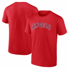 Los Angeles Angels Logo Athletic Wordmark T-Shirt Clearance