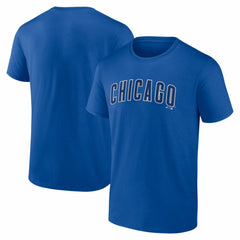 Chicago Cubs Logo Athletic Wordmark T-Shirt Sale