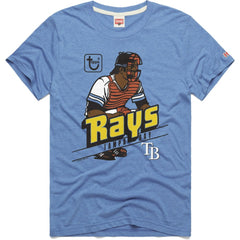 Tampa Bay Rays Homage x Topps Tri-Blend T-Shirt Near Me