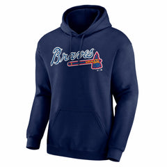 Atlanta Braves Logo Athletic Wordmark Hoodie discount