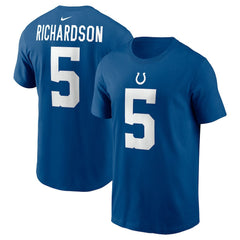 Anthony Richardson Indianapolis Colts Player Name & Number T-Shirt Royal - Nike