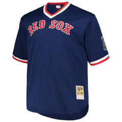 Pedro Martinez Boston Red Sox Mitchell & Ness 1999 Cooperstown Collection Mesh Pullover Jersey Sale