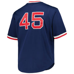 Pedro Martinez Boston Red Sox Mitchell & Ness 1999 Cooperstown Collection Mesh Pullover Jersey Sale