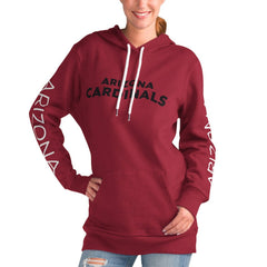 Arizona Cardinals G-III 4Her by Carl Banks Women's Extra Inning Pullover Hoodie Cardinal - NFL