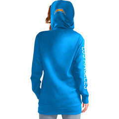 Los Angeles Chargers G-III 4Her by Carl Banks Women's Extra Inning Pullover Hoodie Powder Blue - NFL