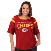 Kansas City Chiefs G-III 4Her by Carl Banks Women's Plus Size Linebacker T-Shirt Red - NFL