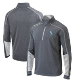 Seattle Mariners Columbia Omni-Wick Shotgun 2.0 Quarter-Zip Pullover Top Online