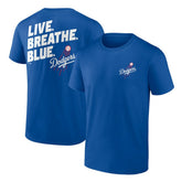 Los Angeles Dodgers Hometown Collection Live Breathe T-Shirt Lifestyle