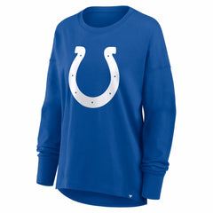 Indianapolis Colts Women's Essential Long Sleeve T-Shirt Royal - Fanatics