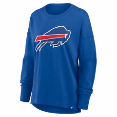 Buffalo Bills Women's Essential Long Sleeve T-Shirt Royal - Fanatics