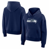 Seattle Seahawks Women's Essential Legacy Hoodie College Navy - Fanatics