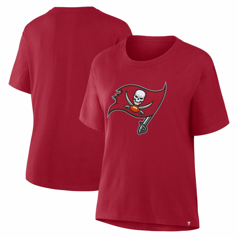 Tampa Bay Buccaneers Women's Essential Legacy T-Shirt Red - Fanatics