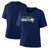 Seattle Seahawks Women's Essential Legacy T-Shirt College Navy - Fanatics