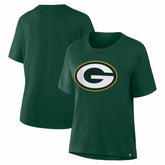 Green Bay Packers Women's Essential Legacy T-Shirt Green - Fanatics
