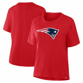 New England Patriots Women's Essential Legacy T-Shirt Red - Fanatics