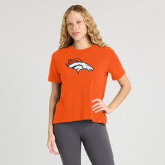 Denver Broncos Women's Essential Legacy T-Shirt Orange - Fanatics