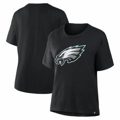 Philadelphia Eagles Women's Essential Legacy T-Shirt Black - Fanatics