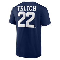 Christian Yelich Milwaukee Brewers Player Icon Name & Number T-Shirt Online