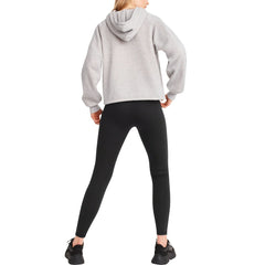 Los Angeles Rams DKNY Sport Women's Debbie Dolman Raglan Pullover Hoodie Heather Gray - NFL