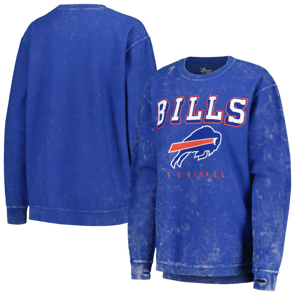 Buffalo Bills G-III 4Her by Carl Banks Women's Comfy Cord Pullover Sweatshirt Royal - NFL