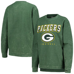 Green Bay Packers G-III 4Her by Carl Banks Women's Comfy Cord Pullover Sweatshirt Green - NFL