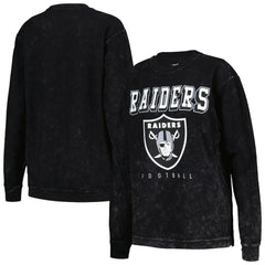 Las Vegas Raiders G-III 4Her by Carl Banks Women's Comfy Cord Pullover Sweatshirt Black - NFL