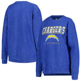 Los Angeles Chargers G-III 4Her by Carl Banks Women's Comfy Cord Pullover Sweatshirt Powder Blue - NFL