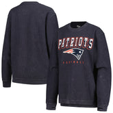 New England Patriots G-III 4Her by Carl Banks Women's Comfy Cord Pullover Sweatshirt Navy - NFL