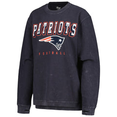 New England Patriots G-III 4Her by Carl Banks Women's Comfy Cord Pullover Sweatshirt Navy - NFL
