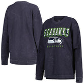 Seattle Seahawks G-III 4Her by Carl Banks Women's Comfy Cord Pullover Sweatshirt College Navy - NFL