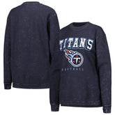 Tennessee Titans G-III 4Her by Carl Banks Women's Comfy Cord Pullover Sweatshirt Navy - NFL