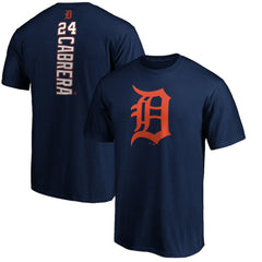 Detroit Tigers Playmaker Name & Number T-Shirt Sale